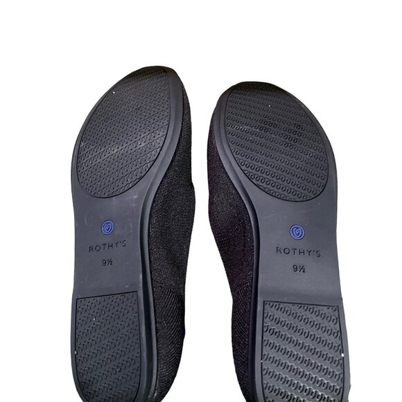 Rothy's Black Size 9.5 Loafers Made in China - Picture 9 of 9